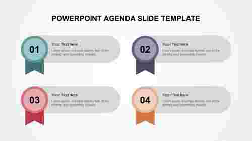 PowerPoint agenda slide template